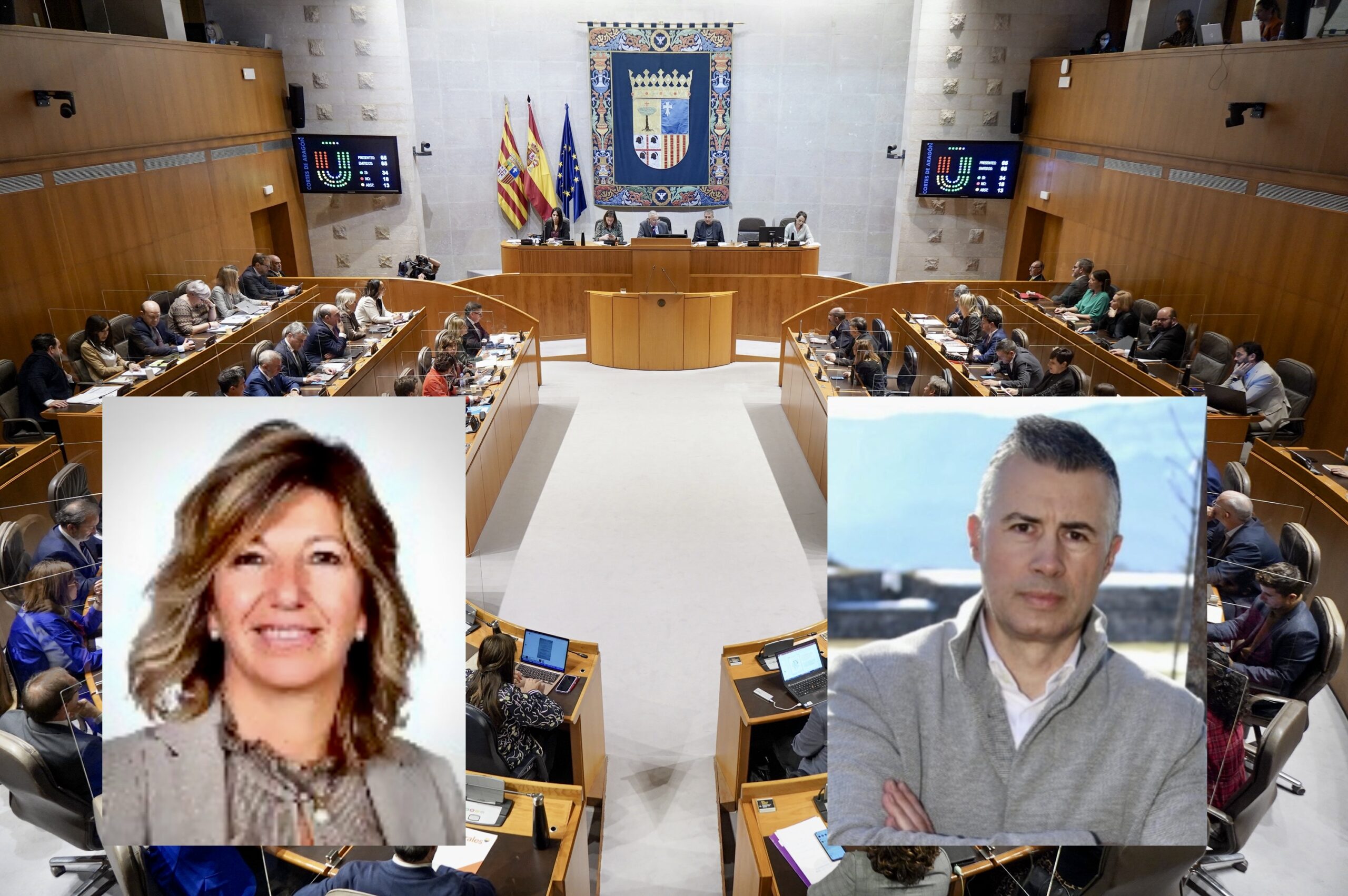 Blanca Puyuelo y Carlos Serrano en la lista del Partido Popular a las Cortes de Aragón